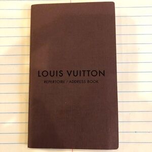 Louis Vuitton Address Book
